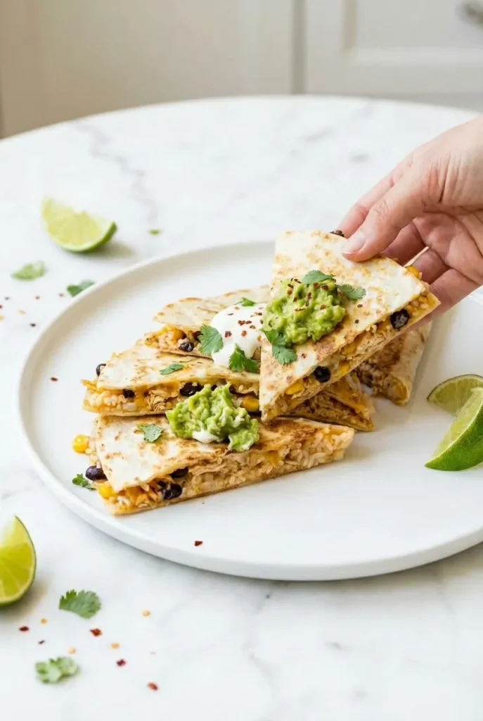 Chipotle Chicken Quesadillas