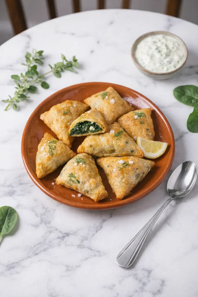 Gluten-Free Spanakopita Pockets