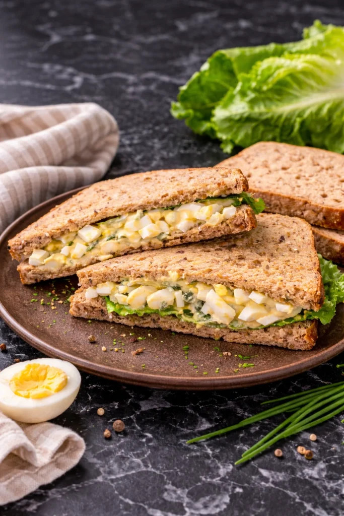Healthy Egg Salad Sandwich