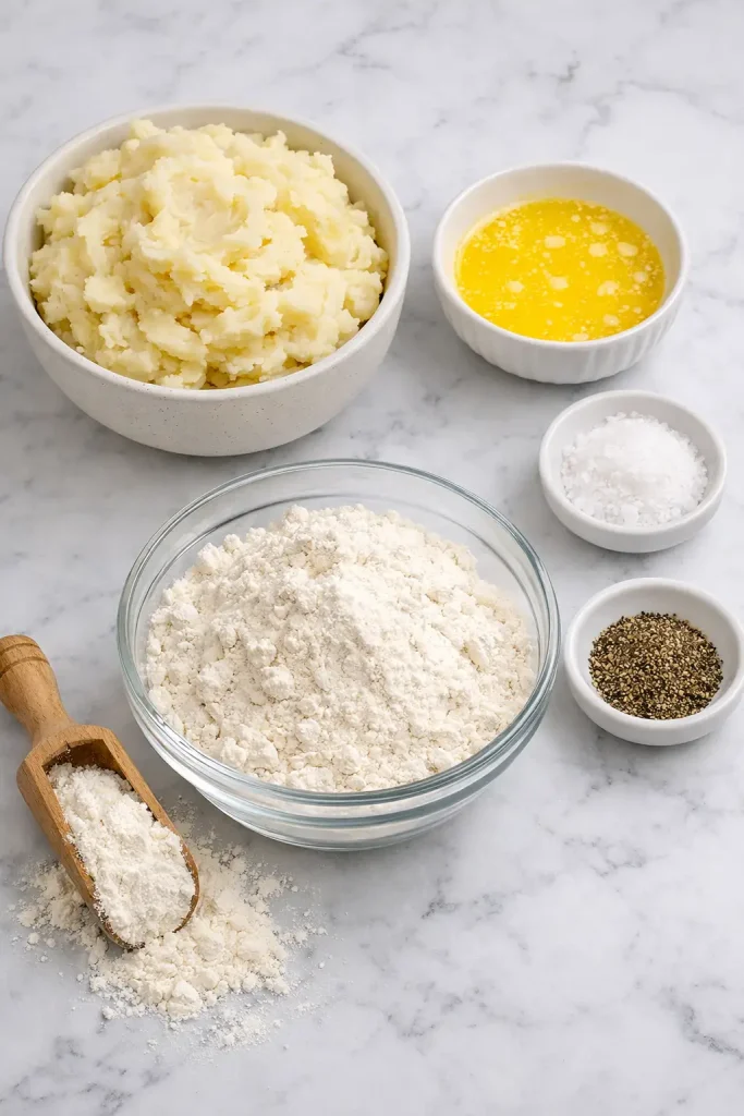 Ingredients Authentic Irish Potato Farls