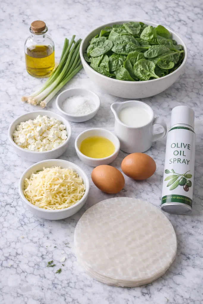 Ingredients Gluten-Free Spanakopita Pockets