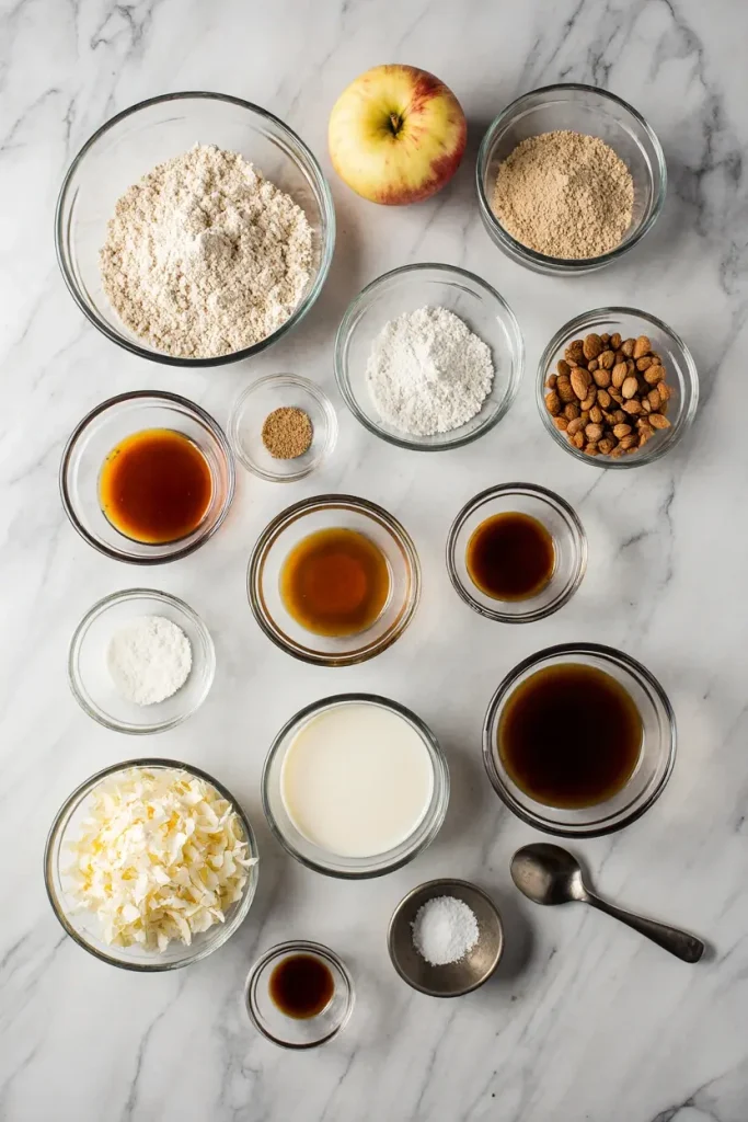 Ingredients Healthy Apple Cinnamon Muffins