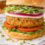 Sweet Potato Veggie Burgers