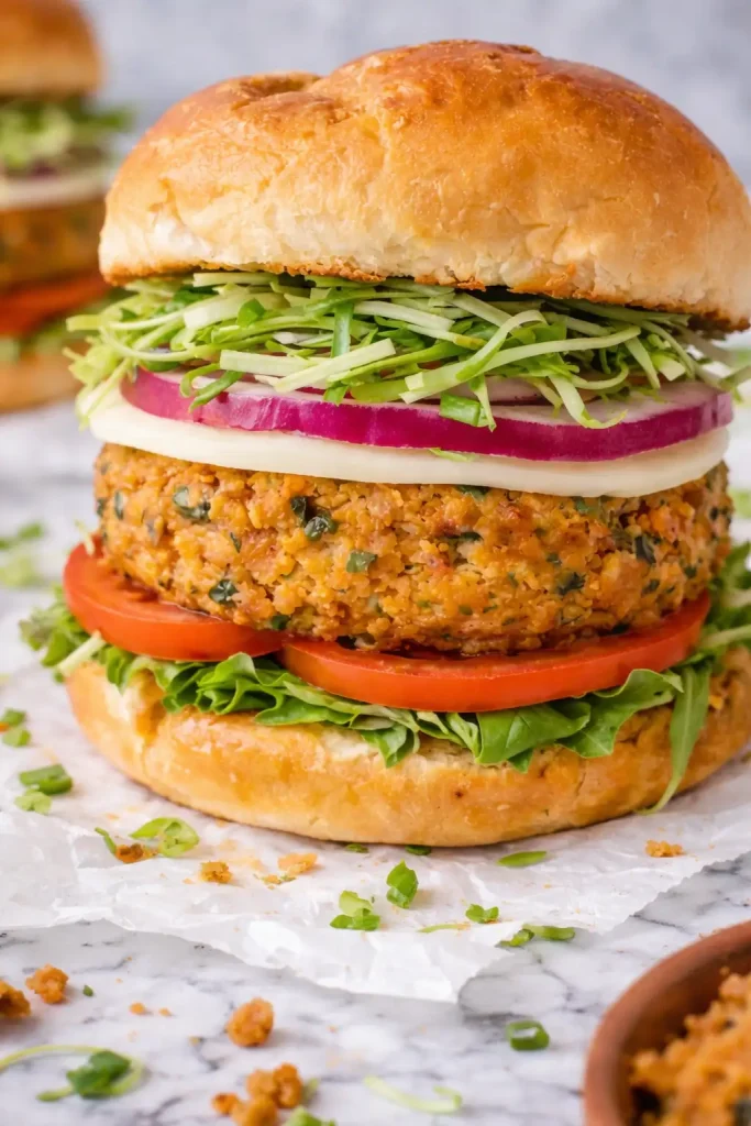 Sweet Potato Veggie Burgers