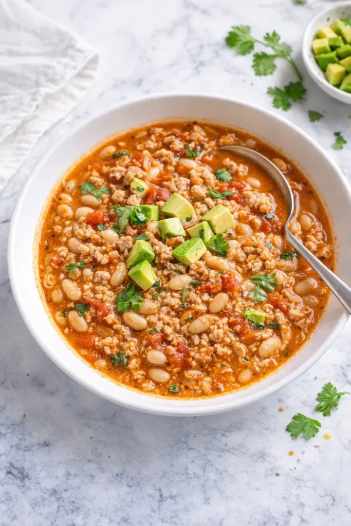Turkey White Bean Chili