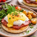 Eggs Benedict with Hollandaise Sauce