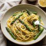 Spring Asparagus Pasta with Lemon Butter