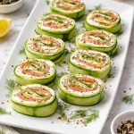 Viral Cucumber and Cream Cheese Roll Ups