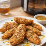 Air Fryer Chicken Tenders with Honey Mustard