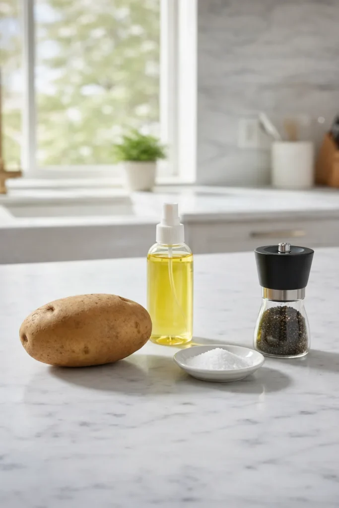 Air Fryer Potato Chips Ingredients 