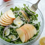 Arugula Salad With Shaved Parmesan ( fork )