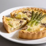 Asparagus Mushroom Quiche