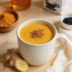 Golden Turmeric Milk drink