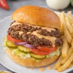 Homemade Smash Burgers with Special Sauce