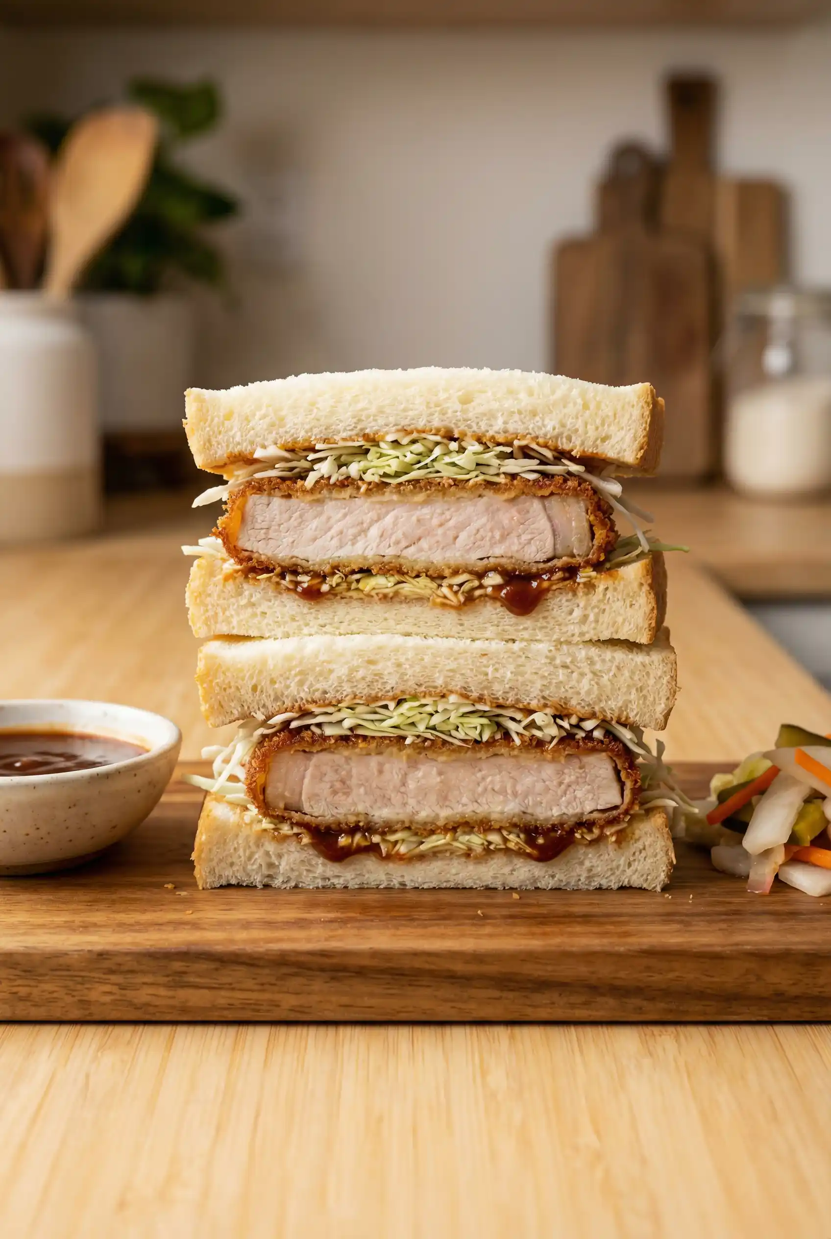 Japanese Katsu Sandwiches
