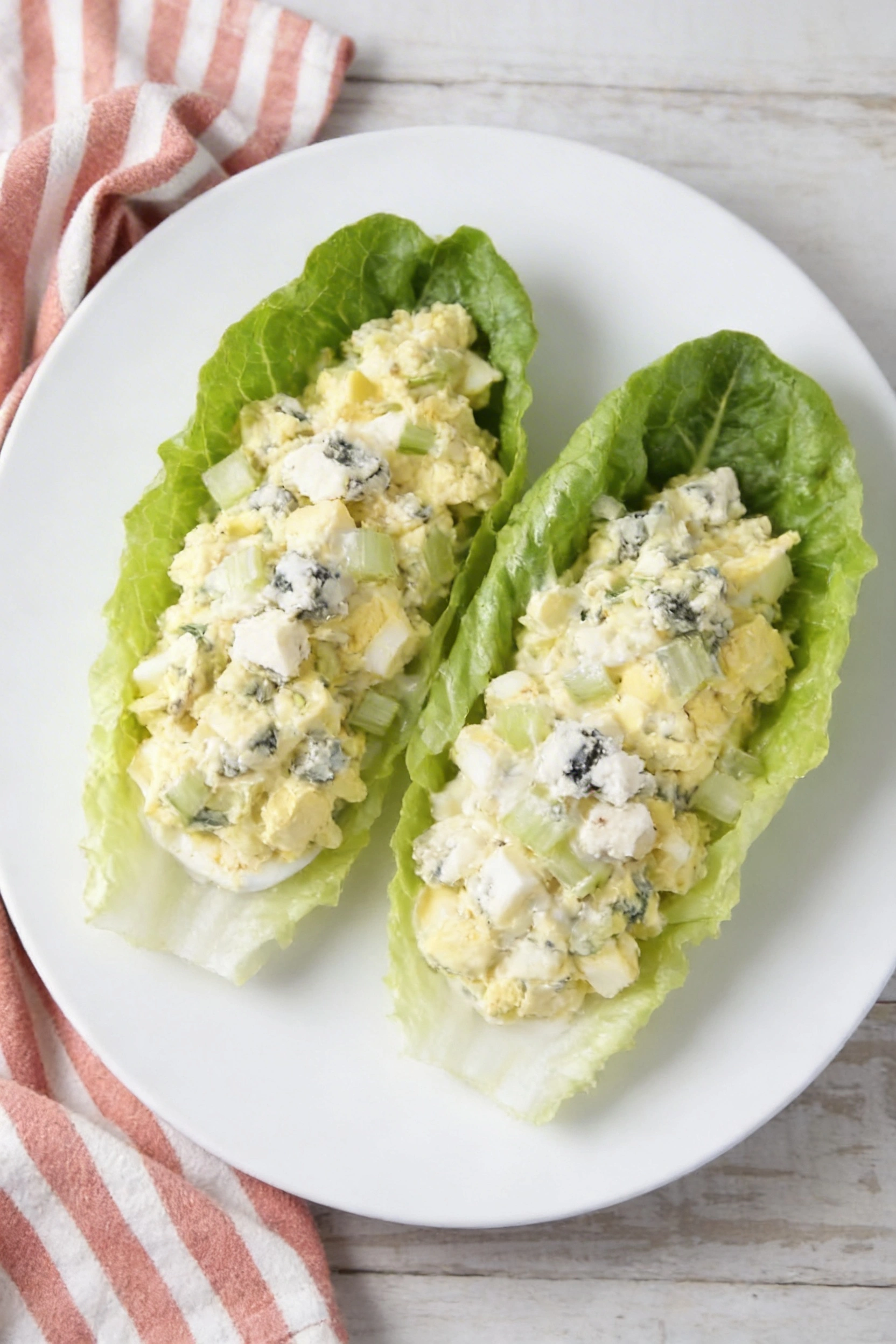 Keto Egg Salad Lettuce Wraps