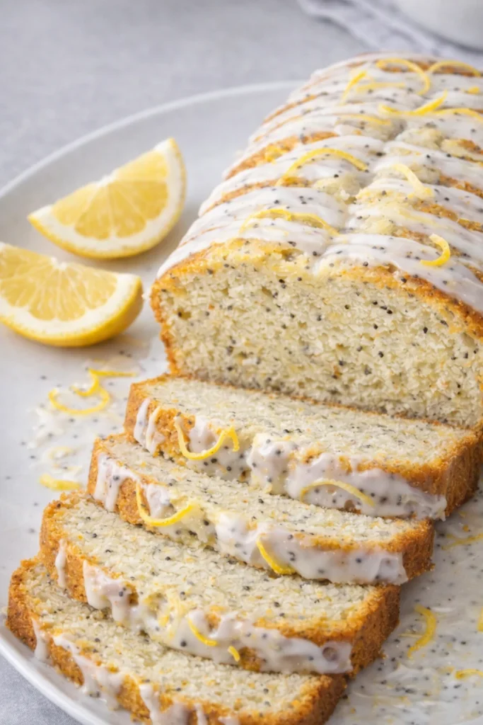 Lemon Poppy Seed Pound Cake  ( zoom in )
