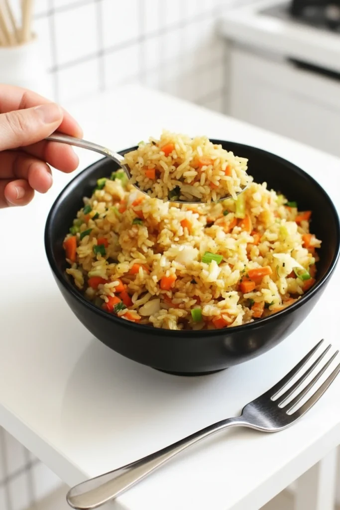 Low Carb Cauliflower Fried Rice ( view 2 )
