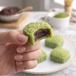 Matcha Snow Skin Mooncakes