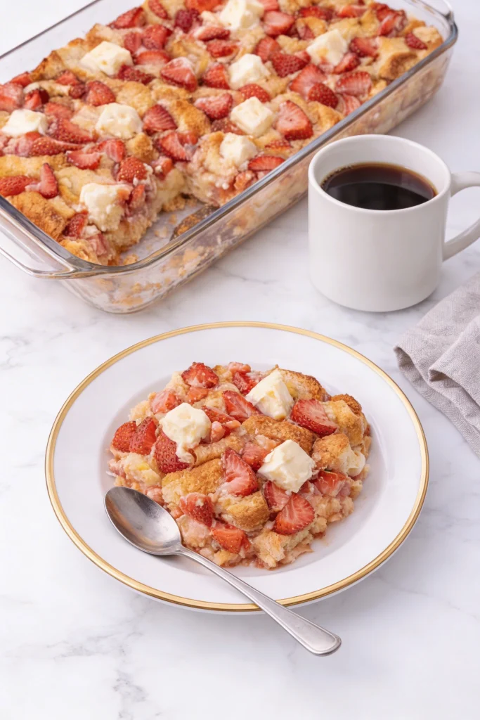 Strawberry French Toast Bake