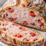 Strawberry Sourdough Bread